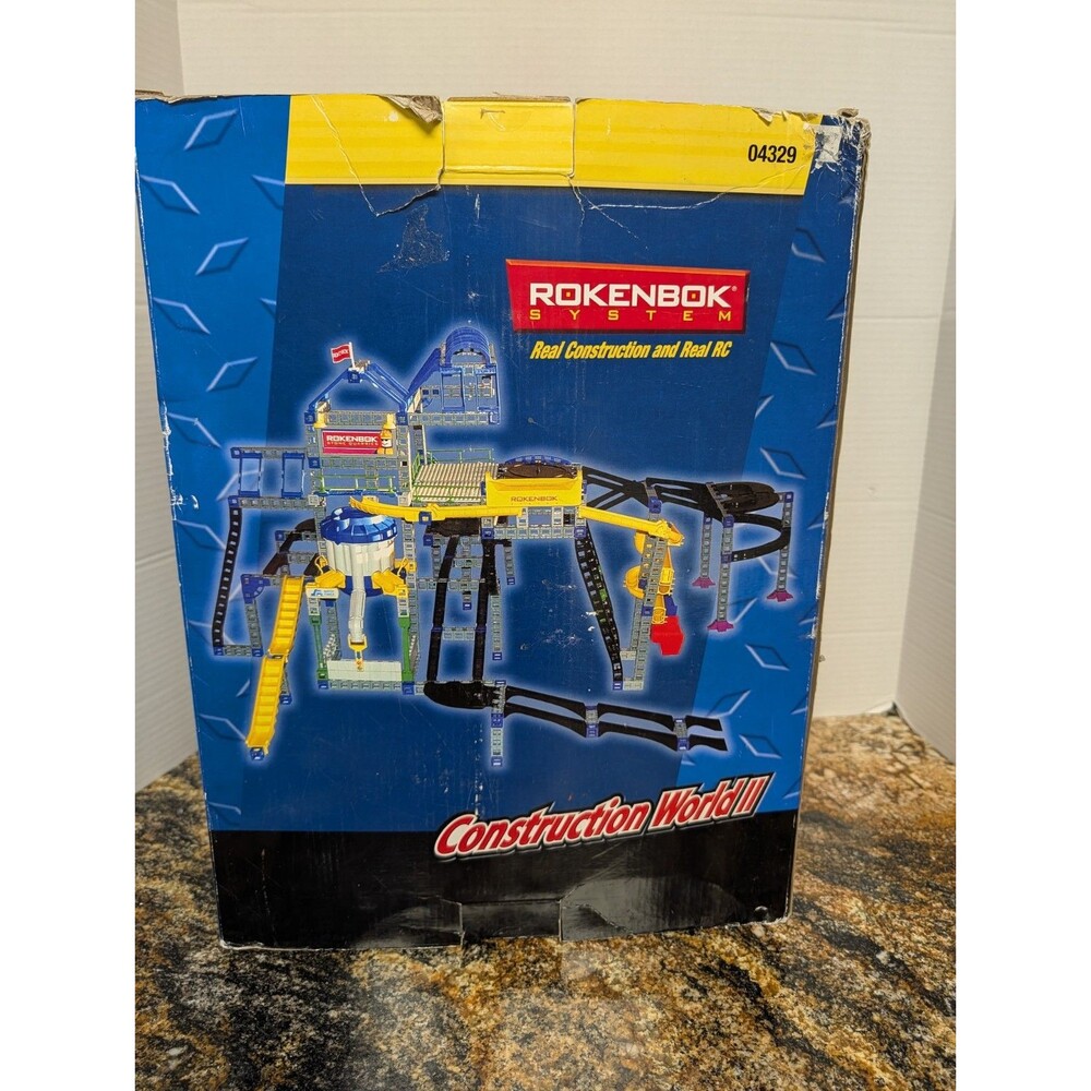ROKENBOK 04329 CONSTRUCTION WORLD II PLAYSET open Box